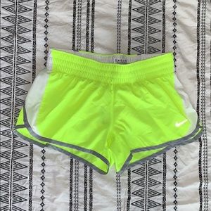 Bright Nike Dri-Fit Shorts